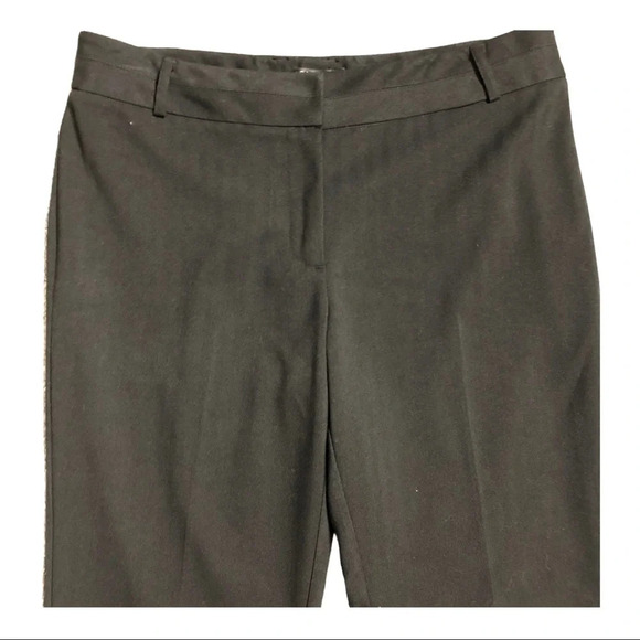 🛍️3/$40 George Striped Flat Front Dress  Pant Back Trousers Size 12 - Picture 3 of 5